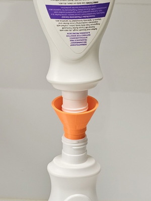 Liquid transfer tool new, 3-piece set for bottles