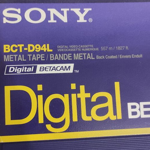 Cassette box Beta Sony like new
