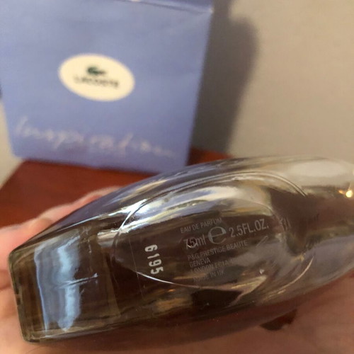 Inspiration Lacoste Eau de Parfum 75 ml normal perfume new