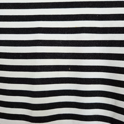 Long-sleeve blouse like new, black and white, one size
