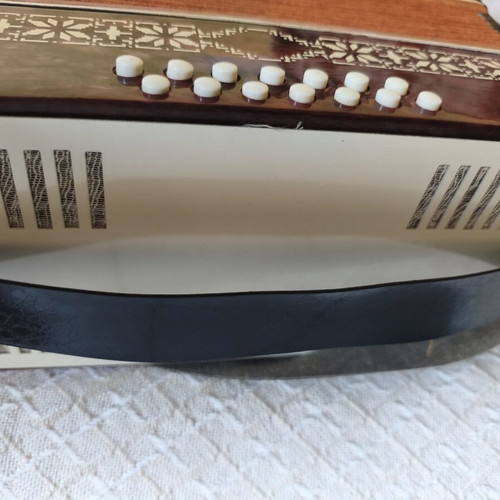 Malysh Soviet vintage children's accordion 1982 with 23 keys and 16 basses
