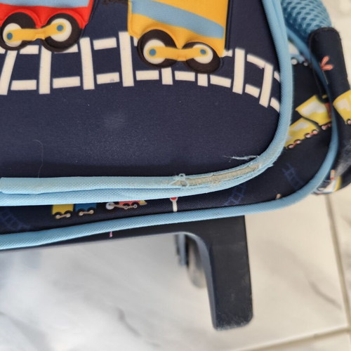 Must kindergarten backpack with train design