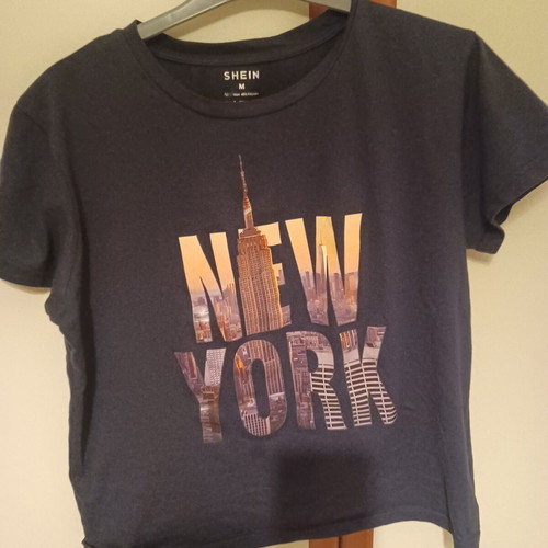 Women's blue t-shirt size M like new