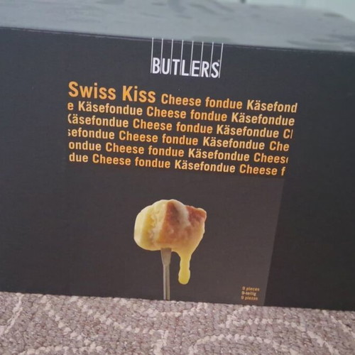 Swiss Kiss Cheese Fondue Set new