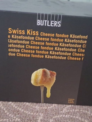 Swiss Kiss σετ για τυρένιο φοντί καινούργιο