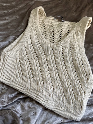 Knit short-sleeve top Zara new, size S