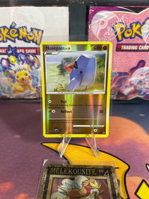 Pokemon card Nosepass reverse holo platinum base set σαν καινούργιο