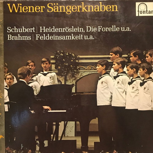 Vinyl Schubert / Brahms / Wiener Sängerknaben, Classical Choir Album, Dutch Edition
