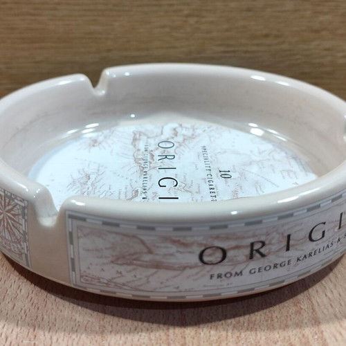 Origin Karelias Ceramic Ashtray promotional, like new