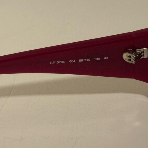 Salvatore Ferragamo sunglasses new in burgundy color