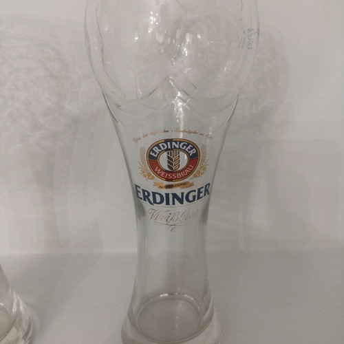 Beer glasses unused, set of 2 pieces