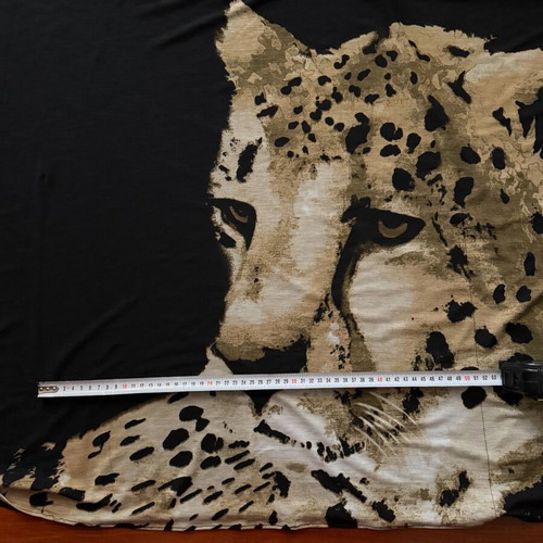Joseph Ribkoff Leopard Print Blouse like new, one size, black and brown