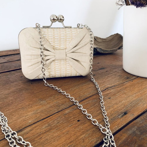 Vintage Axel bag used, beige