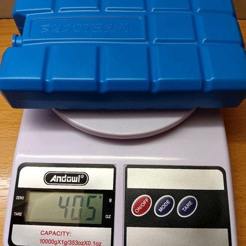 Set of 3 new ice packs for cooling