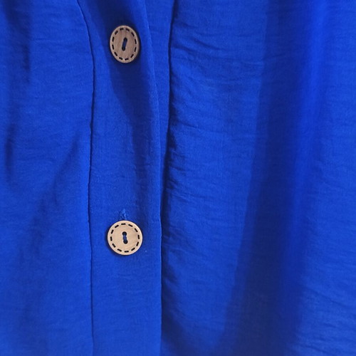 Kimono bolero blue royal one size oversized M-XXXL new