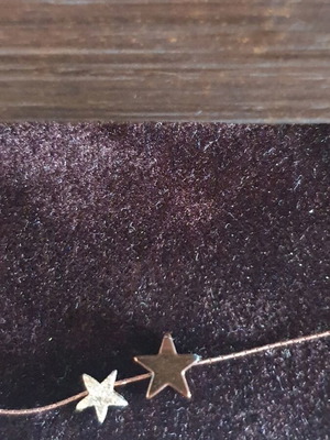 Choker necklace with stars new