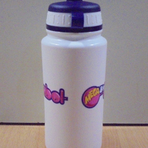 Big Babol old promotional plastic bottle with spout used