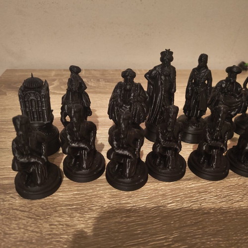 Custom Greek Revolution Chess Set new