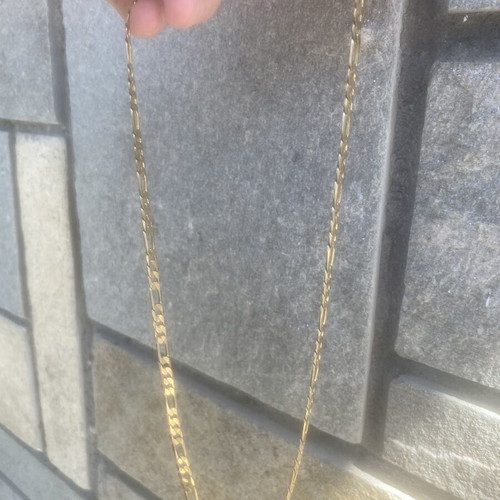 Chain necklace in gold color, new
