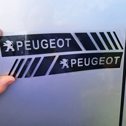 Peugeot stickers brand new