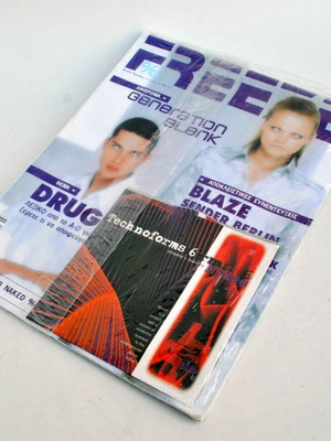 Freeze Magazine Issue 23 2003 with Technoforms Mikee CD new