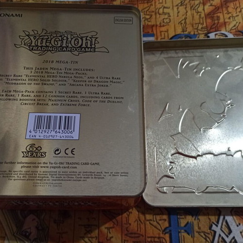 Jaden Tin 2018 like new, for storage