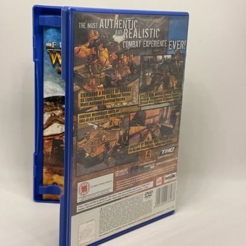 Full Spectrum Warrior PlayStation 2 game used, action adventure