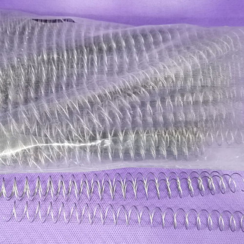 Binding springs for books and notebooks new, set of 184 pieces