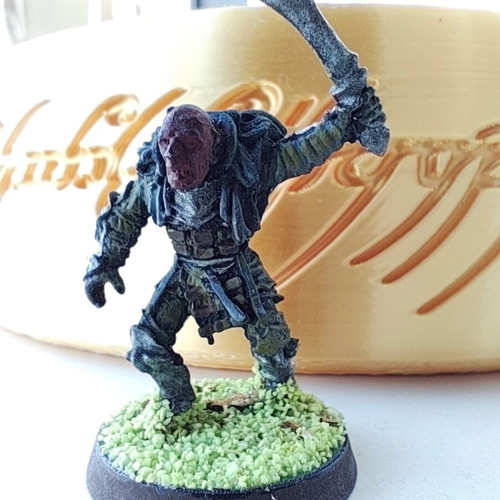 Games Workshop LOTR Grishnákh Orc Captain metal miniature