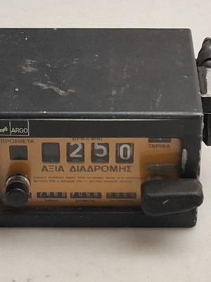 Argo Antique Taximeter used, dimensions 17x12x9 cm