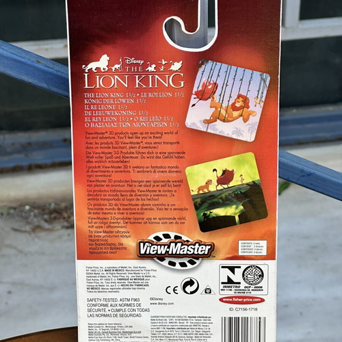 Disney The Lion King 1½ View-Master 3 Reels C7156