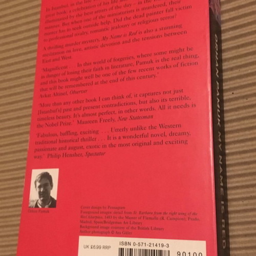 My Name Is Red Orhan Pamuk used English pocket edition 2001