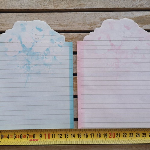 Letter sheets used, pack of 2 pieces