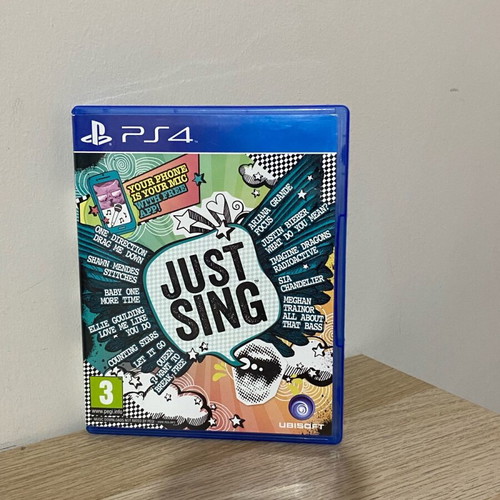 PlayStation game Just Sing like new