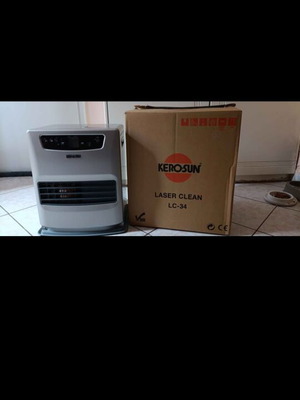 Kerosun LC34 space heater with inverter and self-cleaning