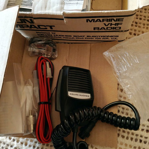 Kelvin Hughes Marine VHF Radio new, never used
