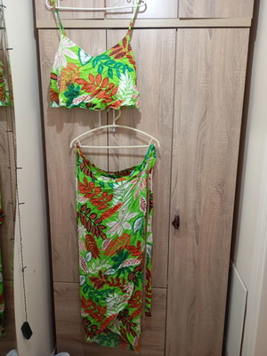 Benissimo skirt and top set new, multicolor