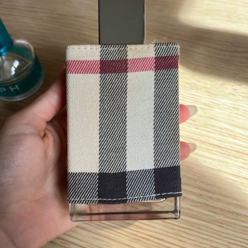Burberry London 100ml bottle used, empty