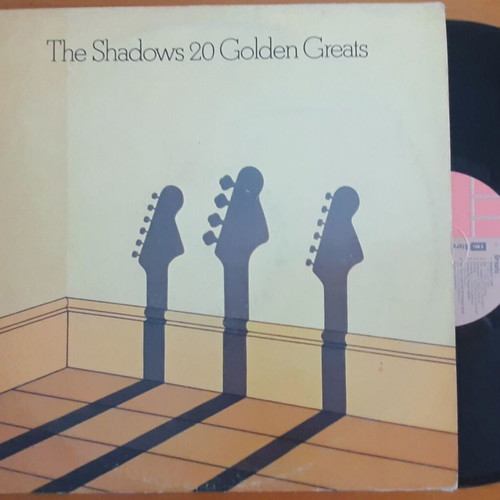 Shadows 20 Golden Greats vinyl used, authentic Greek edition