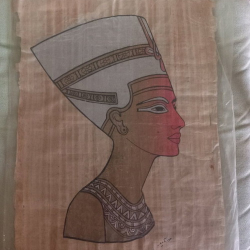 Papyrus from Egypt used, in good condition