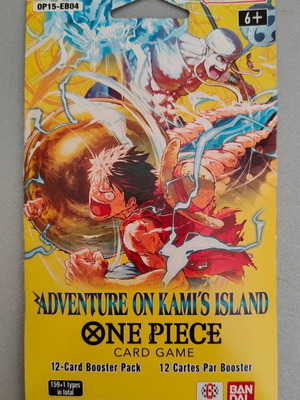 Adventure on Kami's Island One Piece booster pack new, 12 cards OP15