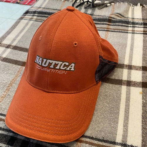 Nautica hat orange L/XL like new