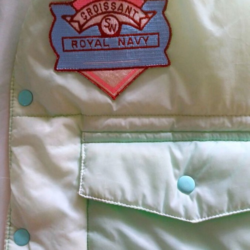 Sleeveless jacket used, size XS