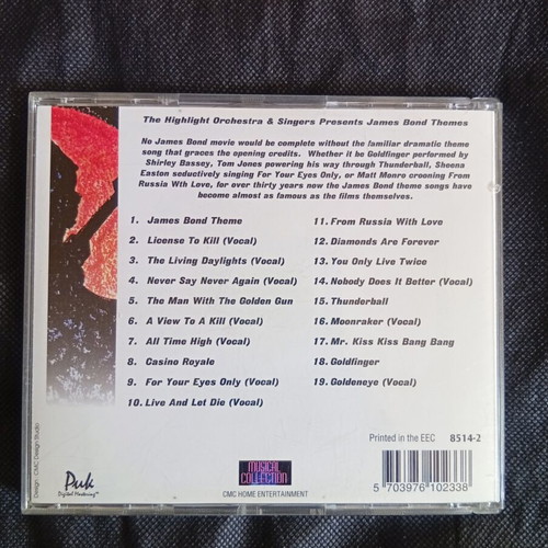 James Bond Themes CD like new