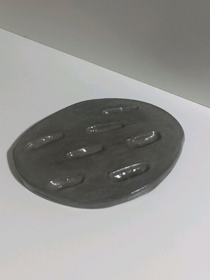 Handmade clay jewelry dish new
