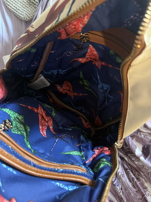 Desigual backpack used with slight wear at bottom