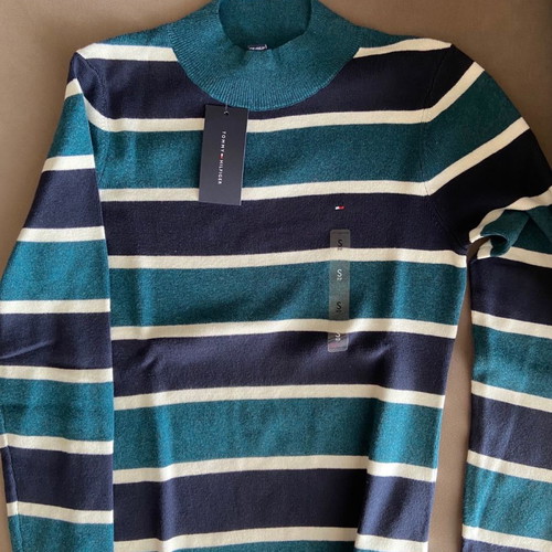 Tommy Hilfiger sweater new, blue, size Small women's