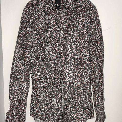 H&M shirt size S slim fit like new, black multicolor