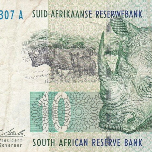 South African banknote used