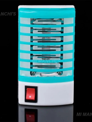 Εντομοκτόνο φωτάκι Led νυκτός καινούργιο με διακόπτη 220V-110V 1W